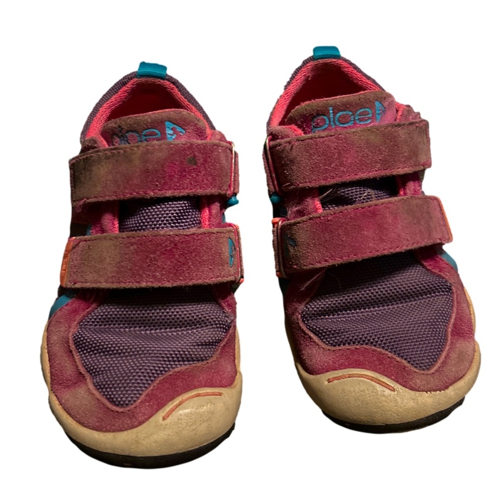 Plae Ty Kids' Velcro Sneakers - Purple and Pink